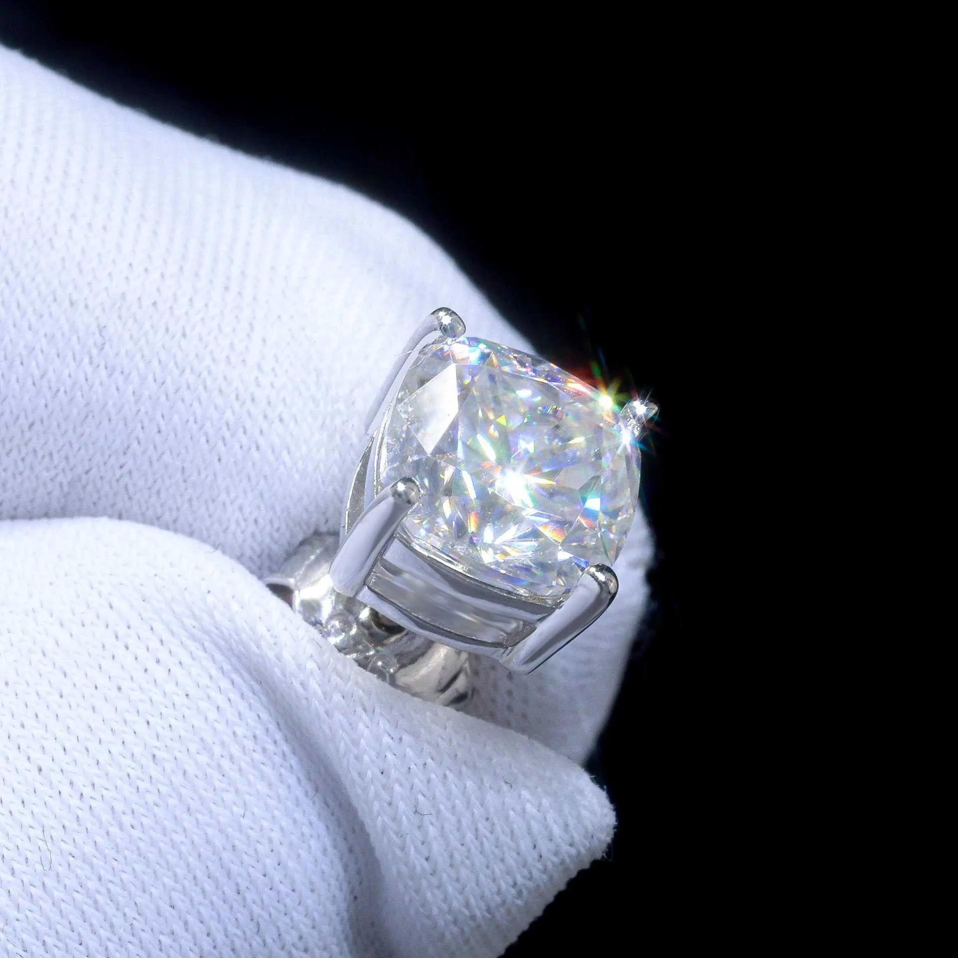 Luxury 0.5-3 Carats Marquise Heart Pear Moissanite Women Diamond Earring Stud 925 Sterling Silver Earrings for Women Jewelry New
